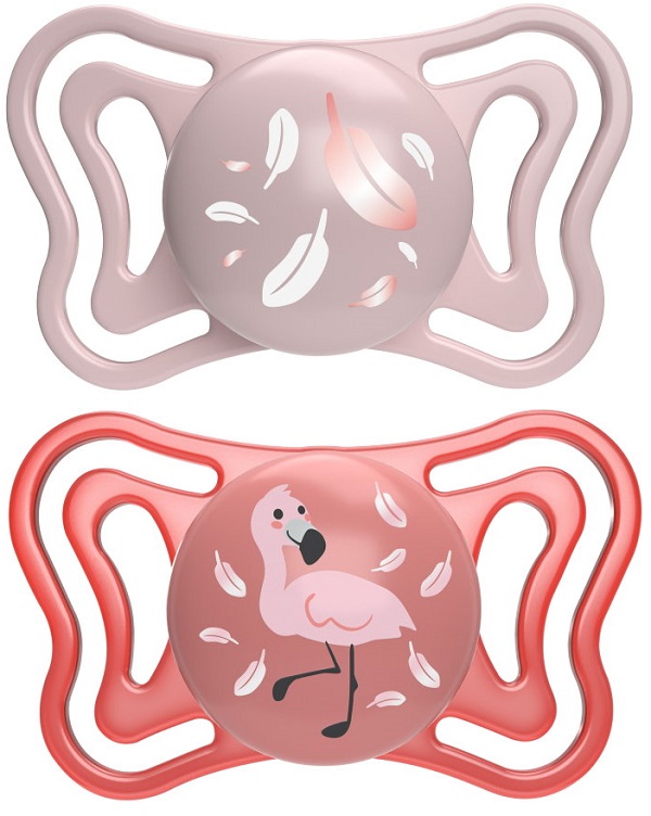 CHICCO SUCCHIETTO LIGHT ROSA SILICONE 6-16M 2 PEZZI - Farmacia Artemisia di Montecuollo Dott. Angelo snc