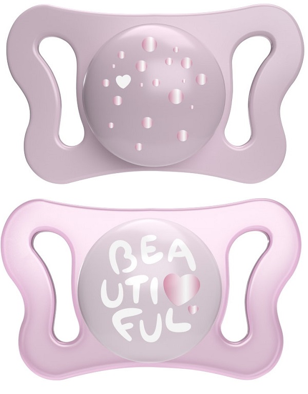 CHICCO SUCCHIETTO MICRO GIRL SILICONE 0-2M 2 PEZZI - Farmacia Artemisia di Montecuollo Dott. Angelo snc