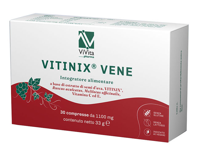 VITINIX VENE 30 COMPRESSE - Farmacia Artemisia di Montecuollo Dott. Angelo snc