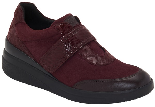 CALZATURA EMMA STRAP SUEDE+LEATHER WOMAN WINE PELLE SCAMOSCIATA + PELLE 40 - Farmacia Artemisia di Montecuollo Dott. Angelo snc