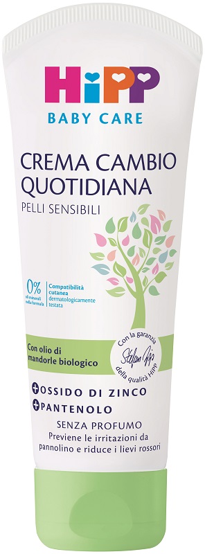 HIPP BABY CARE CREMA CAMBIO QUOTIDIANA PELLI SENSIBILI 75 ML - Farmacia Artemisia di Montecuollo Dott. Angelo snc