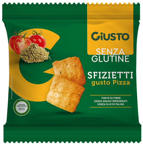 GIUSTO SENZA GLUTINE SFIZIETTI PIZZA 40 G - Farmacia Artemisia di Montecuollo Dott. Angelo snc