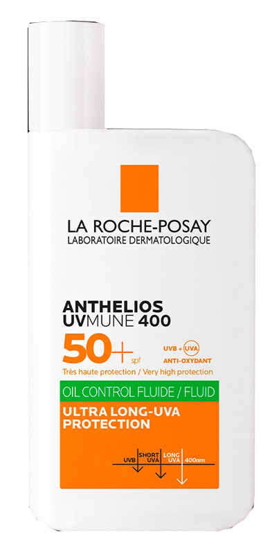 ANTHELIOS FLUIDO OIL CONTROL COLORATO UVMUNE SPF50+ 50 ML - Farmacia Artemisia di Montecuollo Dott. Angelo snc