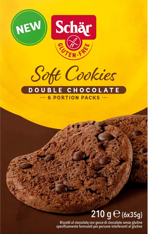 SCHAR SOFT COOKIE DOUBLE CHOCOLATE 210 G - Farmacia Artemisia di Montecuollo Dott. Angelo snc