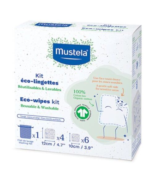 MUSTELA SALVIETTE LAVABILI RIUTILIZZABILI 10 PEZZI - Farmacia Artemisia di Montecuollo Dott. Angelo snc