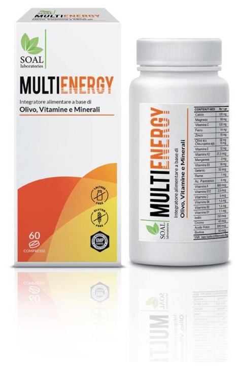 MULTIENERGY 60 COMPRESSE - Farmacia Artemisia di Montecuollo Dott. Angelo snc