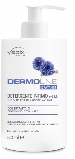 VEBIX DERMOLINE FIORDALISO DETERG.INTIMO 500 ML - Farmacia Artemisia di Montecuollo Dott. Angelo snc