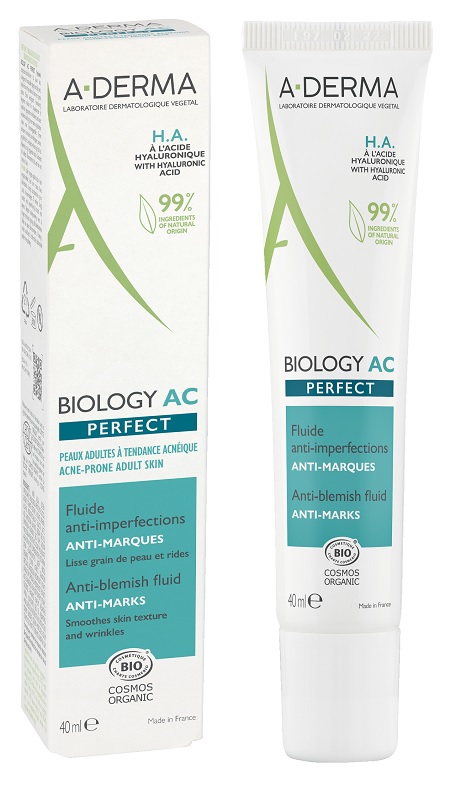 ADERMA BIOLOGY AC PERFECT FLUIDO ANTI IMPERFEZIONI 40 ML - Farmacia Artemisia di Montecuollo Dott. Angelo snc
