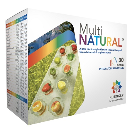 MULTINATURAL 30 BUSTINE - Farmacia Artemisia di Montecuollo Dott. Angelo snc