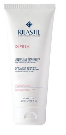 RILASTIL DIFESA CREMA VISO DETERGENTE EMOLLIENTE E LENITIVA 200 ML - Farmacia Artemisia di Montecuollo Dott. Angelo snc