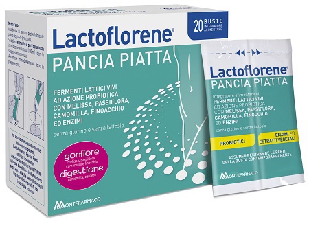 LACTOFLORENE PANCIA PIATTA 20 BUSTINE - Farmacia Artemisia di Montecuollo Dott. Angelo snc