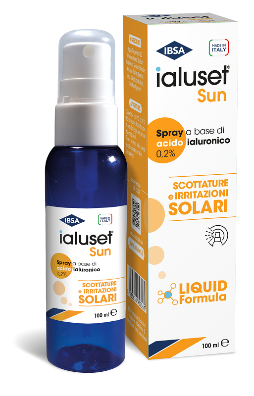 IALUSET SUN SCOTTATURE E IRRITAZIONI SOLARI SPRAY 100 ML - Farmacia Artemisia di Montecuollo Dott. Angelo snc