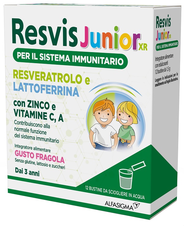 RESVIS JUNIOR XR 12 BUSTINE - Farmacia Artemisia di Montecuollo Dott. Angelo snc
