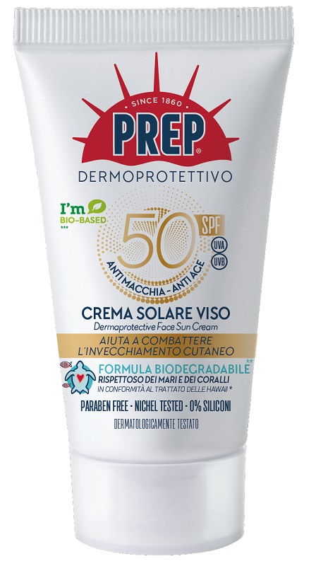 PREP CREMA SOLARE VISO SPF50 ECO 50 ML - Farmacia Artemisia di Montecuollo Dott. Angelo snc