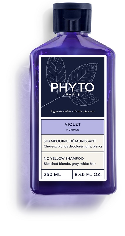PHYTO PARIS VIOLET SHAMPOO ANTI GIALLO PER CAPELLI BIONDI DECOLORATI GRIGI BIANCHI 250 ML - Farmacia Artemisia di Montecuollo Dott. Angelo snc
