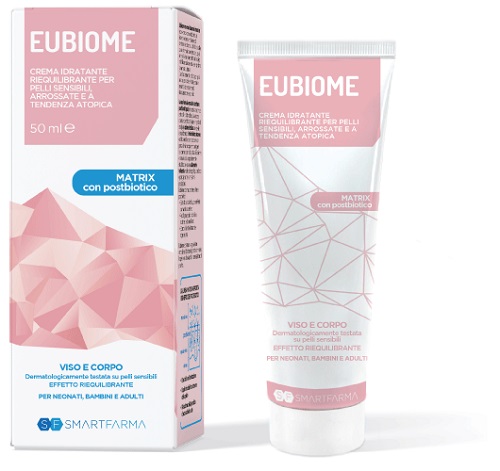 EUBIOME CREMA IDRATANTE RIEQUILIBRANTE PELLI SENSIBILI ARROSSATE TENDENZA ATOPICA 150 ML - Farmacia Artemisia di Montecuollo Dott. Angelo snc