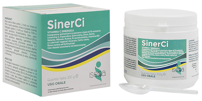 SINERCI VITAMINA C SINERGICA 300 G - Farmacia Artemisia di Montecuollo Dott. Angelo snc