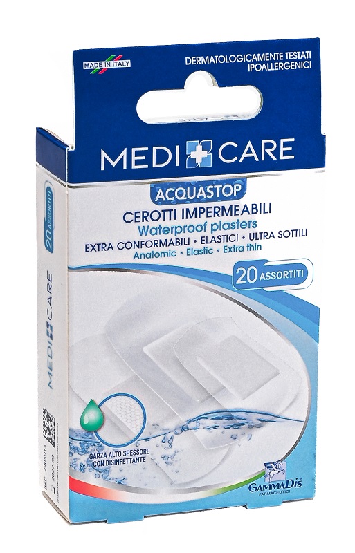 CEROTTO MEDICARE ANTIACQUA ASSORTITI 20 PEZZI - Farmacia Artemisia di Montecuollo Dott. Angelo snc