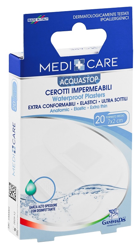CEROTTO MEDICARE ANTIACQUA MEDI 20 PEZZI - Farmacia Artemisia di Montecuollo Dott. Angelo snc