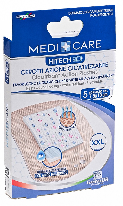 CEROTTO MEDICARE CICATRIZZANTI 10X7,5 5 PEZZI - Farmacia Artemisia di Montecuollo Dott. Angelo snc