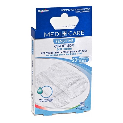 CEROTTO MEDICARE DELICATI GRANDI 20 PEZZI - Farmacia Artemisia di Montecuollo Dott. Angelo snc