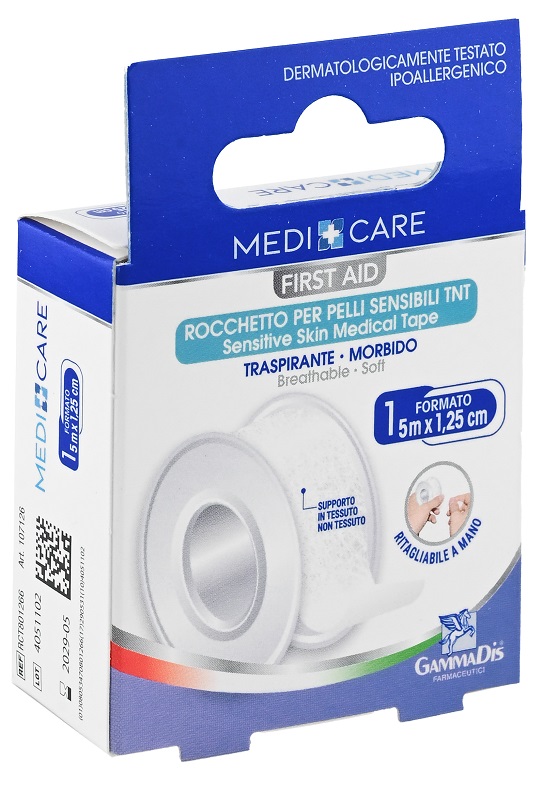 CEROTTO IN ROCCHETTO MEDICARE  TNT BIANCO 500X1,25 CM - Farmacia Artemisia di Montecuollo Dott. Angelo snc