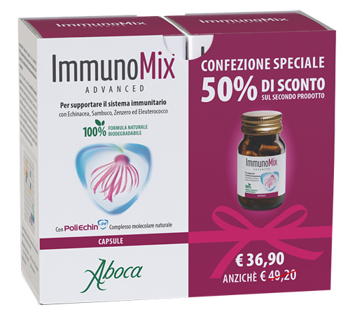 IMMUNOMIX ADVANCED 50 CAPSULE RM CONFEZIONE SPECIALE 2 PEZZI - Farmacia Artemisia di Montecuollo Dott. Angelo snc