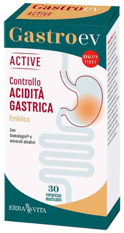 GASTRO EV ACTIVE 30 COMPRESSE - Farmacia Artemisia di Montecuollo Dott. Angelo snc