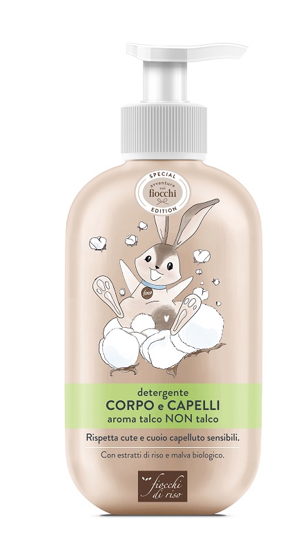 FIOCCHI DI RISO DETERGENTE CORPO CAPELLI TALCO SPECIAL 400 ML - Farmacia Artemisia di Montecuollo Dott. Angelo snc