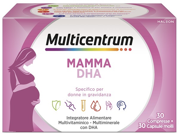 MULTICENTRUM MAMMA DHA 30 COMPRESSE + 30 CAPSULE - Farmacia Artemisia di Montecuollo Dott. Angelo snc