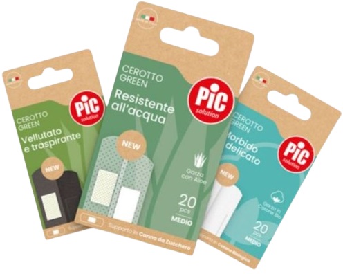 CEROTTO PIC GREEN BAMBU' ALOE STERILE 10X15 CM 5 PEZZI - Farmacia Artemisia di Montecuollo Dott. Angelo snc