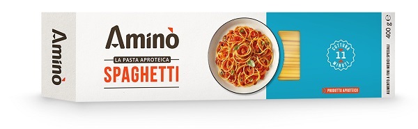AMINO' LA PASTA APROTEICA SPAGHETTI 400 G - Farmacia Artemisia di Montecuollo Dott. Angelo snc