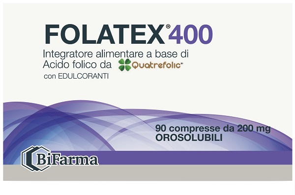 FOLATEX 400 90 COMPRESSE - Farmacia Artemisia di Montecuollo Dott. Angelo snc