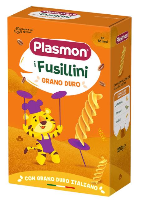PLASMON PASTA FUSILLINI GRANO DURO 250 G - Farmacia Artemisia di Montecuollo Dott. Angelo snc