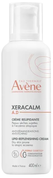 EAU THERMALE AVENE XERACALM AD CREMA LIPORESTITUTIVA 400 ML NUOVA FORMULAZIONE - Farmacia Artemisia di Montecuollo Dott. Angelo snc