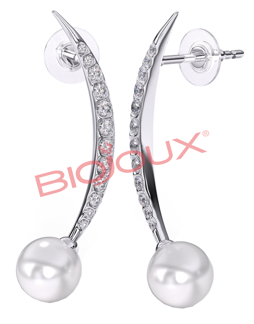 BJT312 ORECCHINI BERENICE STAINLESS STEEL - Farmacia Artemisia di Montecuollo Dott. Angelo snc
