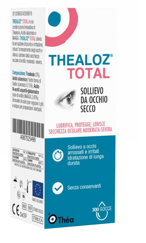 GOCCE OCULARI THEALOZ TOTAL 10 ML - Farmacia Artemisia di Montecuollo Dott. Angelo snc