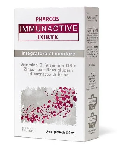 IMMUNACTIVE FORTE PHARCOS 30 COMPRESSE - Farmacia Artemisia di Montecuollo Dott. Angelo snc
