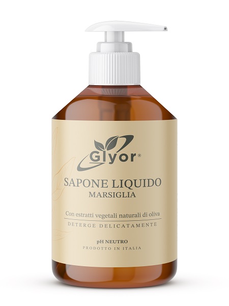 GLYOR SAPONE MANI VISO MARSIGLIA 500 ML - Farmacia Artemisia di Montecuollo Dott. Angelo snc