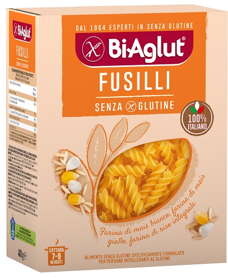 BIAGLUT FUSILLI 400 G - Farmacia Artemisia di Montecuollo Dott. Angelo snc