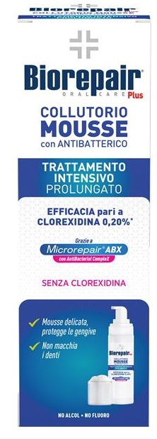 BIOREPAIR PLUS COLLUTORIO MOUSSE ANTIBATTERICO ABX 200 ML - Farmacia Artemisia di Montecuollo Dott. Angelo snc