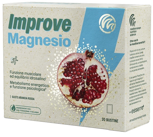 IMPROVE MAGNESIO 20 BUSTINE - Farmacia Artemisia di Montecuollo Dott. Angelo snc