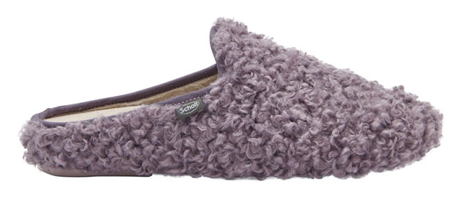 MADDY CURLY SYNTHETIC FUR CIABATTA WOMAN LILAC 40 - Farmacia Artemisia di Montecuollo Dott. Angelo snc