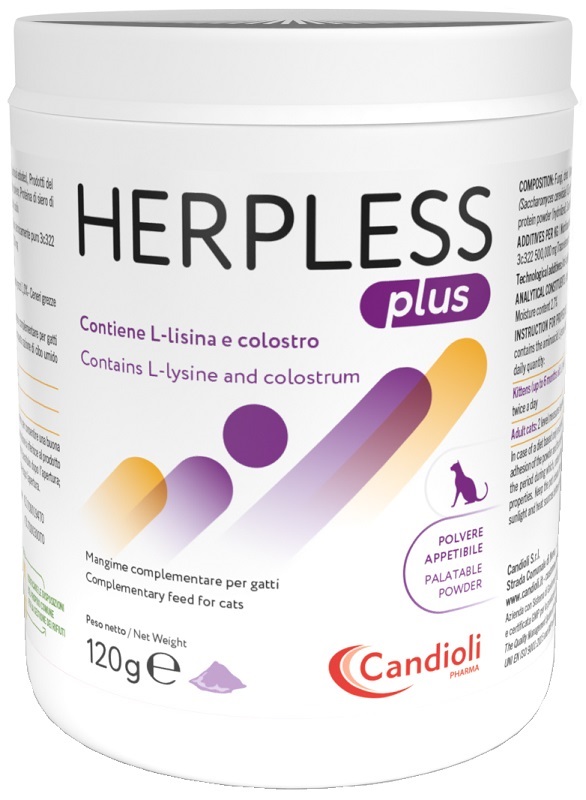 HERPLESS PLUS POLVERE 120 G - Farmacia Artemisia di Montecuollo Dott. Angelo snc