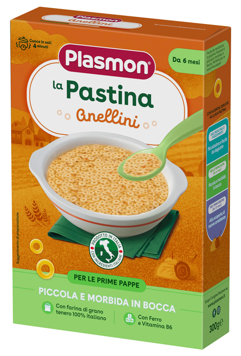 PLASMON PASTA ANELLINI 300 G - Farmacia Artemisia di Montecuollo Dott. Angelo snc