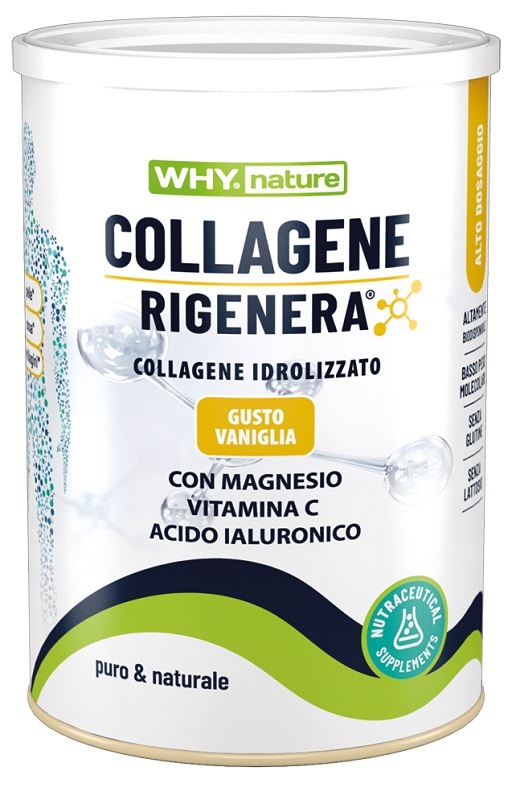 WHYNATURE COLLAGENE RIGENERA VANIGLIA 333 G - Farmacia Artemisia di Montecuollo Dott. Angelo snc