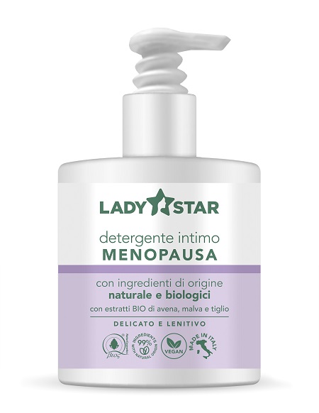 LADYSTAR DETERGENTE INTIMO DONNA IN MENOPAUSA 300 ML - Farmacia Artemisia di Montecuollo Dott. Angelo snc