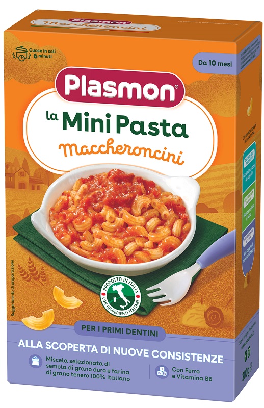PLASMON PASTA MACCHERONCINI 300 G - Farmacia Artemisia di Montecuollo Dott. Angelo snc