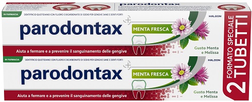 PARODONTAX BIPACK MENTA FRESCA 2 X 75 ML - Farmacia Artemisia di Montecuollo Dott. Angelo snc