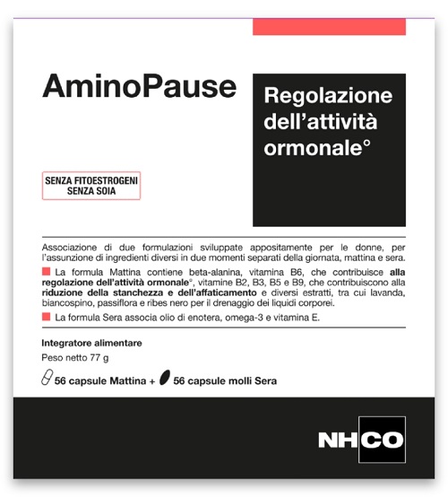 NHCO AMINOPAUSE 56 CAPSULE + 56 CAPSULE - Farmacia Artemisia di Montecuollo Dott. Angelo snc